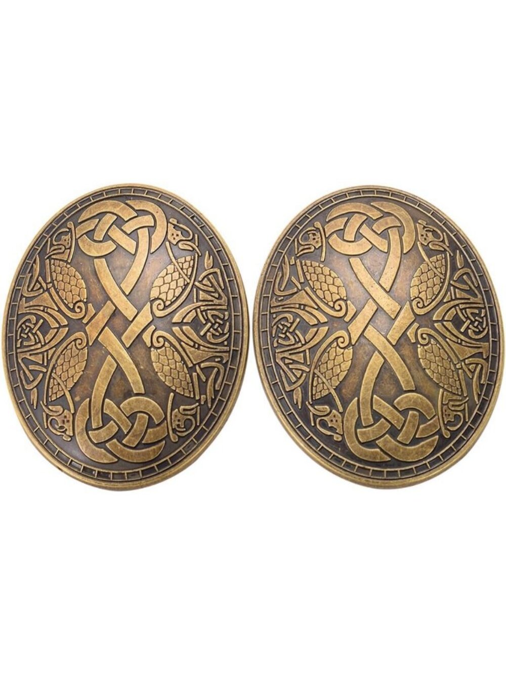 Medieval Viking Brooch - Antique Style, Unique Design, Perfect for Costumes